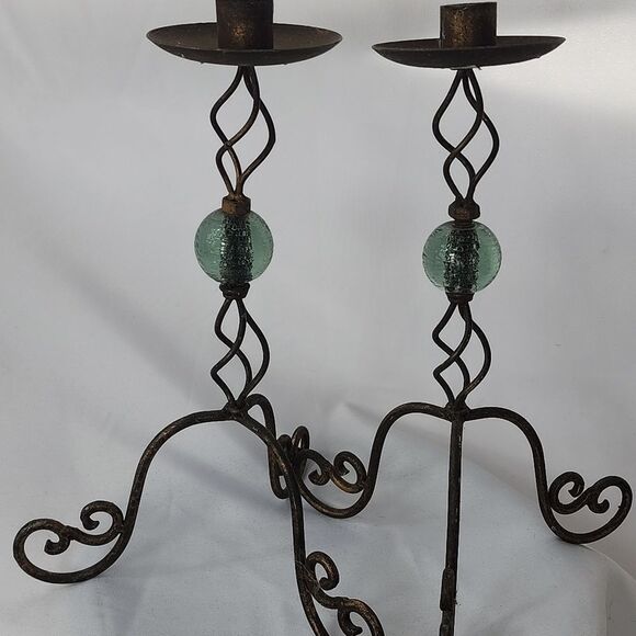 Orb Candlestick Pair - Picture 7 of 7
